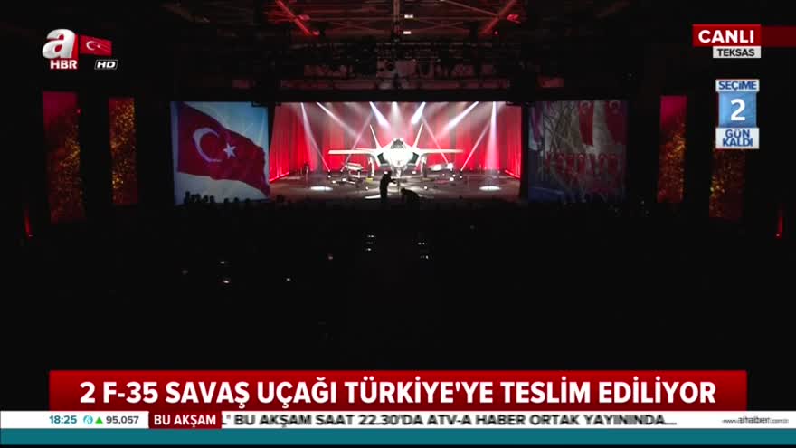 İlk F-35'ler Türkiye'ye teslim edildi