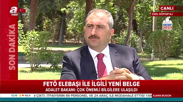 Adalet Bakanı Abdülhamit Gül'den canlı yayında önemli açıklamalar