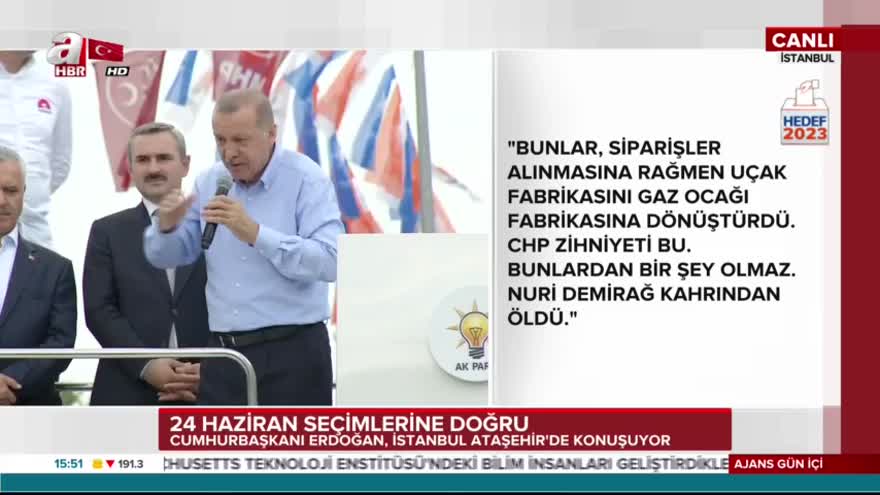 Cumhurbaşkanı Erdoğan: 