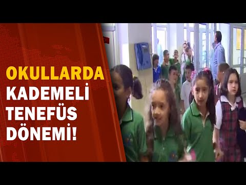 Okullar Yeni Eğitim Öğretim Dönemine Hazır! Kademeli Tenefüs Dönemi!