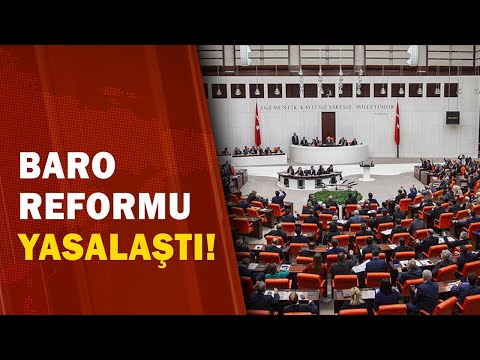 Baro Düzenlemesi Kabul Edildi!