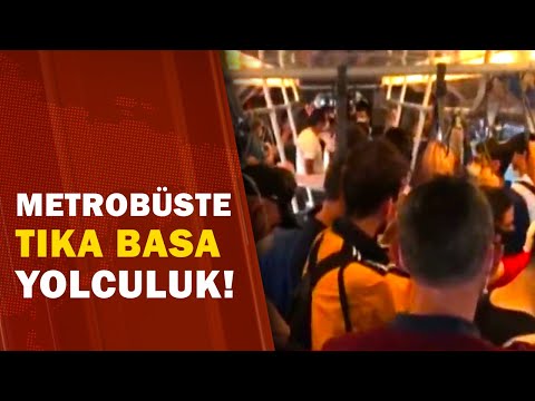 Metrobüslerde Fiziksel Mesafe Kalmadı!