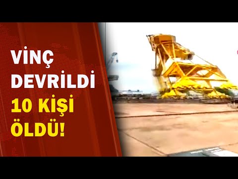 Hindistan'da Vinç Devrildi: 10 Ölü