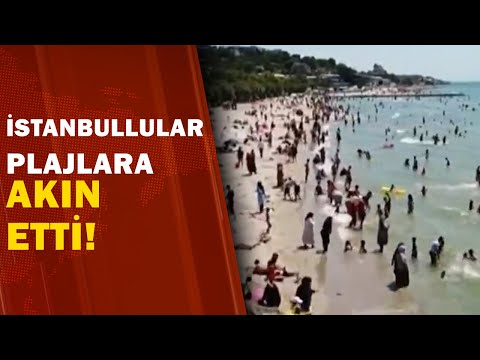 İstanbullular Plajlara Akın Etti! 