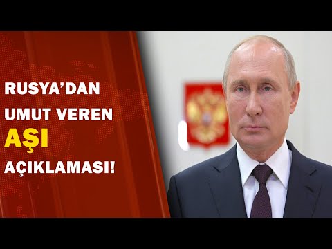 Rusya'dan Umut Veren Aşı Açıklaması!