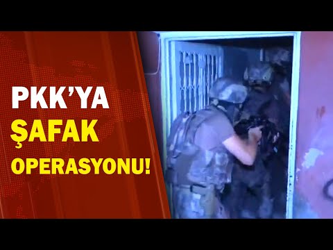 Adana'da PKK'ya Şafak Operasyonu! 