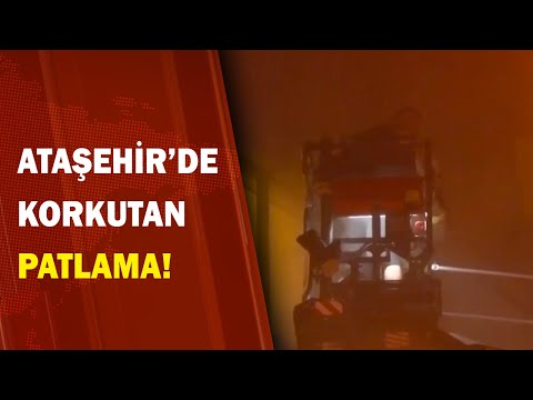 İstanbul Ataşehir'de Yangın Paniği! 