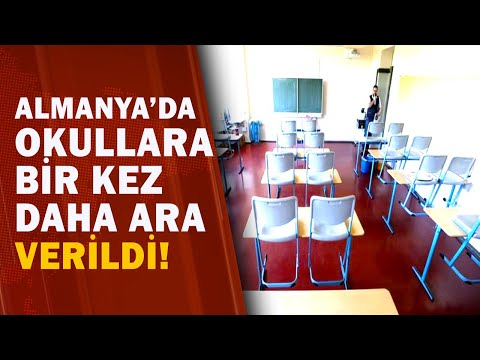Almanya Artan Vaka Sayılarından Dolayı Okulları Tekrardan Kapattı