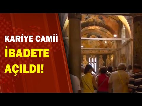 Kariye Camii İbadete Açıldı! 