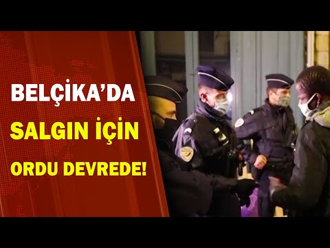 Belçika'da Salgınla Mücadele İçin Ordu Devrede!