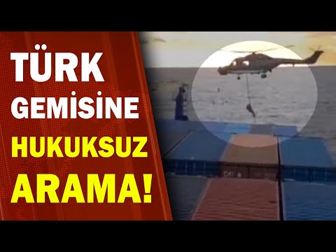 Doğu Akdeniz'de Türk Gemisine Hukuksuz Arama! 