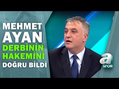 Mehmet Ayan, Derbinin Hakemini 35 gün Önce Tahmin Etti / Artı Futbol / 27.11.2020