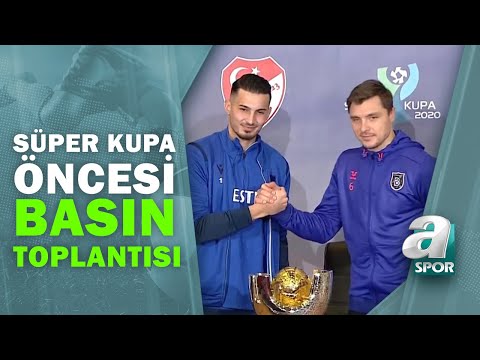 Trabzonspor Ve Başakşehir Kaptanları Uğurcan Ve Epureanu'nun Süper Kupa Maçı Öncesi Basın Toplantısı