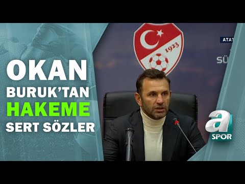 Başakşehir 1 - 2 Trabzonspor Okan Buruk Maç Sonu Basın Toplantısı Düzenledi 