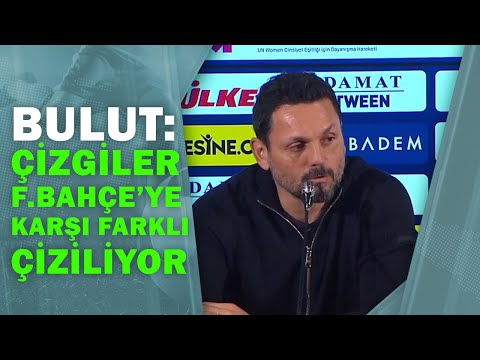 Fenerbahçe 0 - 1 Galatasaray Erol Bulut Maç Sonu Basın Toplantısı Düzenledi 