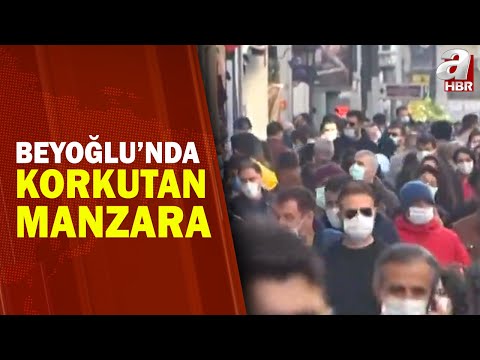 İstiklal Caddesi'nde Maske, Mesafe ve Temizliğe Uyuluyor mu?