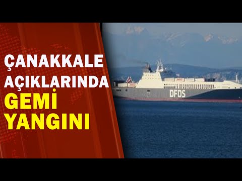 Çanakkale'de Açıklarında Korku Dolu Anlar
