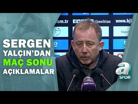Beşiktaş 3 - 0 Denizlispor Sergen Yalçın Maç Sonu Yorumları 