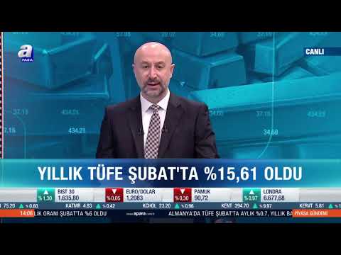 Şubat Ayı Enflasyonu Açıklandı / Piyasa Gündemi / A Para / 03.03.2021