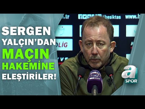 Beşiktaş 1-1 Fenerbahçe Sergen Yalçın, Maç Sonu Basın Toplantısı Düzenledi!  / Takım Oyunu