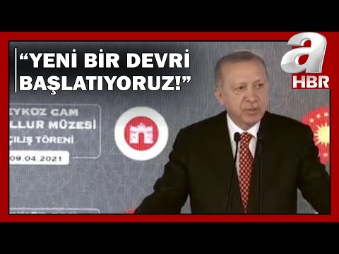Başkan Erdoğan'dan Beykoz Cam ve Billur Müzesi Açılış Töreni'nde Önemli Açıklamalar 