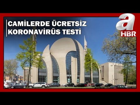 Almanya'da Camilerde Ücretsiz Kovid 19 Testi