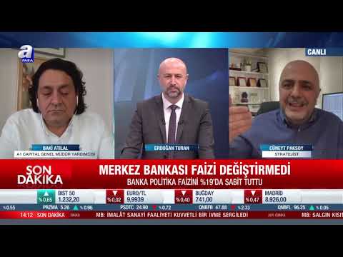 Merkez Bankası Faizi Belli Oldu / Piyasa Gündemi / A Para / 06.05.2021