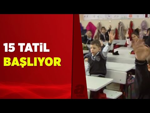 Öğrencilerde karne heyecanı! Yarı tatil başlıyor