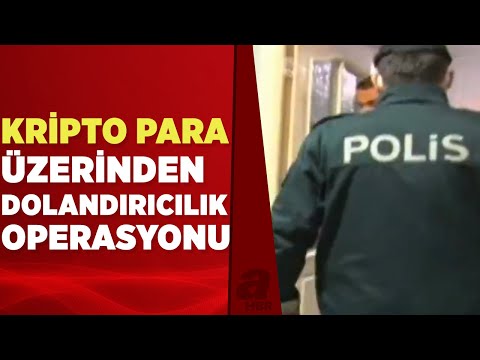 Kripto para vaadiyle dolandırıcılık yapan çeteye darbe!