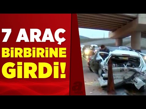 Çekmeköy'de Zincirleme Kaza! 7 Araç Birbirine Girdi! Videosunu Izle ...