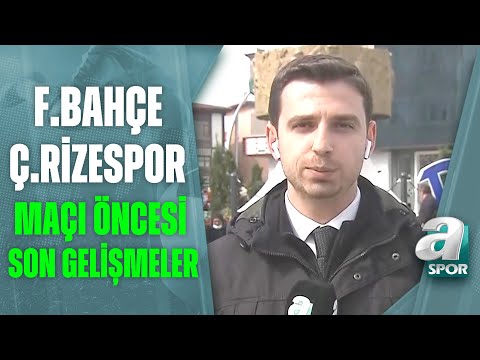 Fenerbahçe'de Ç.Rizespor Maçı Öncesi Son Gelişmeler! Furkan Yıldız Açıkladı  / Spor Gündemi