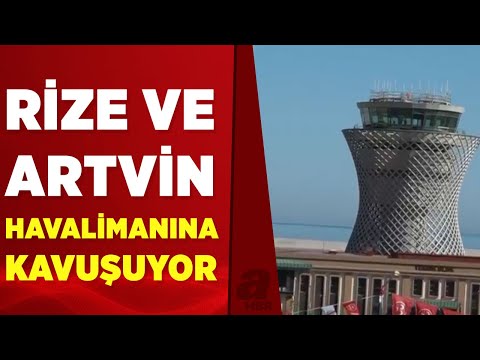 Erdoğan ile Aliyev’i taşıyan uçak ilk inişi yapacak! Rize-Artvin Havalimanı için gurur günü!