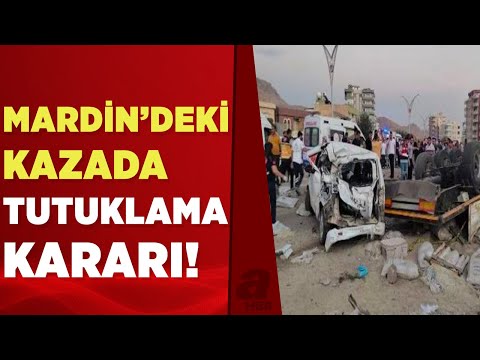 Mardin'de Meydana Gelen Kazada Gözaltına Alınan 2 Tır Sürücüsü ...