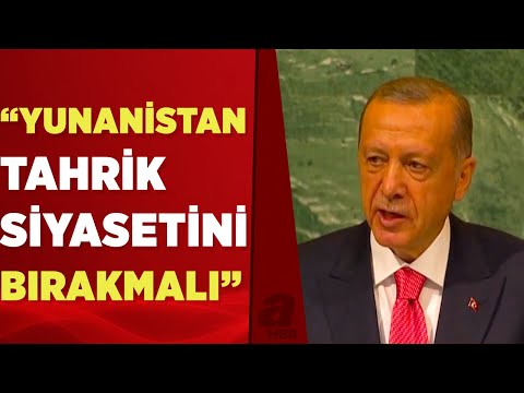 Başkan Erdoğan'dan BM Genel Kurulu'nda 