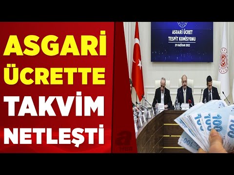 Asgari ücrette takvim netleşti! İlk toplantı 7 Aralık, ikinci toplantı 14 Aralık'ta...