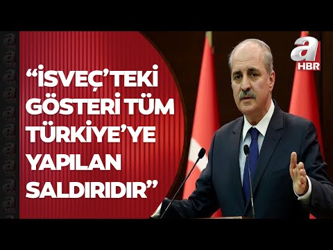 İsveç’te terör yandaşlarından çirkin gösteri! Bakan Kurtulmuş: Türkiye’ye yapılan saldırıdır
