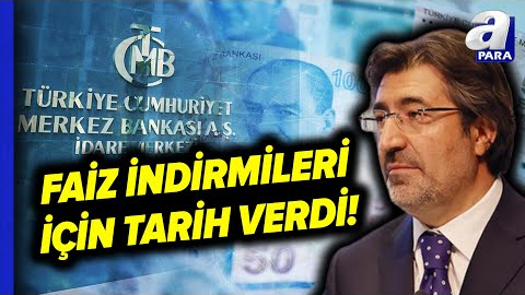 Türkiye Bankalar Birliği Başkanı Faiz İndirimlerinin Başlayacağı Tarihi Açıkladı! | A Para