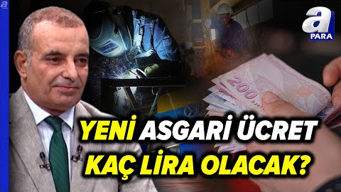 Yeni Asgari Ücret Ne Kadar Olacak? Brüt Ve Net Asgari Üvret Rakamlarını Faruk Erdem Açıkladı!