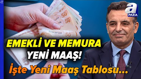 Emekli Ve Memurun Yeni Maaşlar Belli Oldu Mu? İşte En Düşük Emekli ve Memur Maaşı... #emekli
