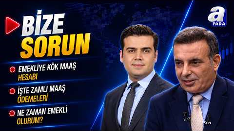 Emekliye Kök Maaş Hesabı - İşte Zamlı Maaş Ödeme Takvimi! | Bize Sorun