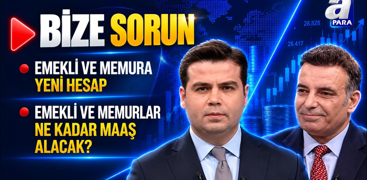 Emekli Ve Memura Maaş Müjdesi! Faruk Erdem’den Yeni Rakamları Tek Tek Açıkladı I Bize Sorun | A Para